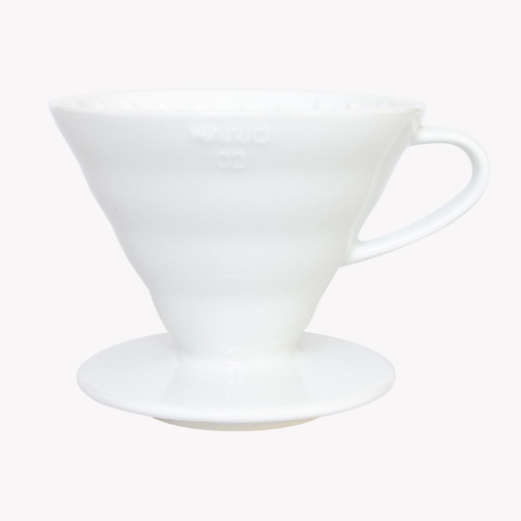 Hario V6002 dripper keramiek wit Henry's Coffee